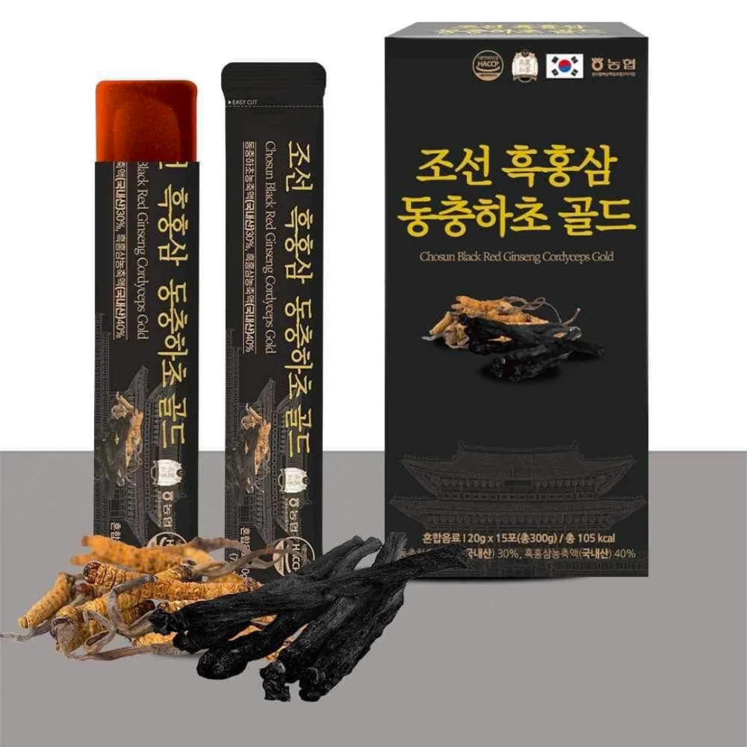 Black Sesame Collagen Jelly with Cordyceps